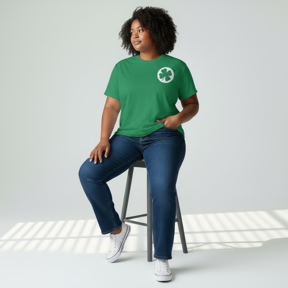 NWT LANE BRYANT Shamrock Graphic Tee - Women’s 14/16 Shamrock Green